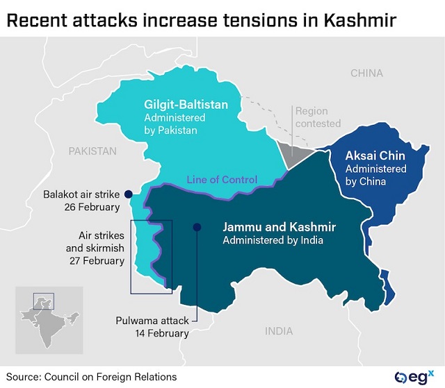 Recent attacks increase tensions in Kashmir