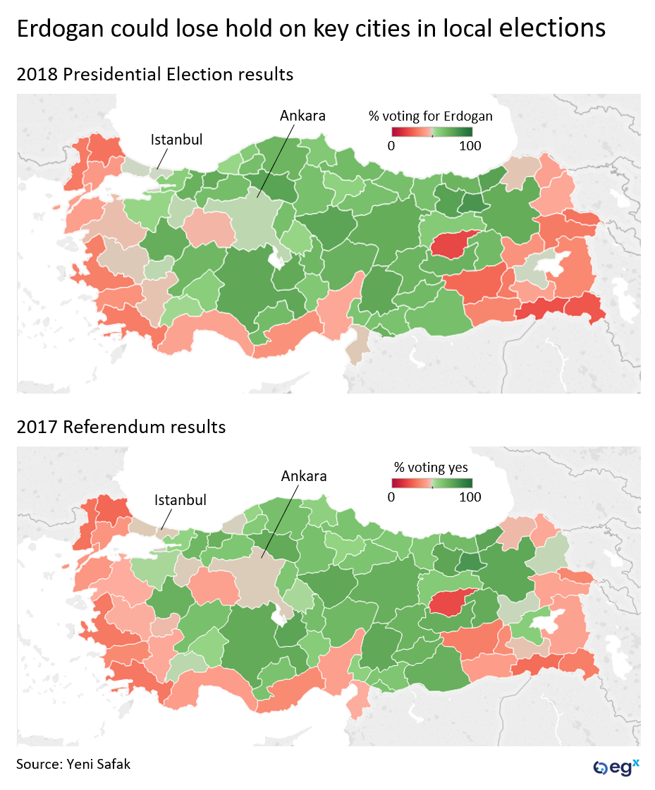 Turkey Voting Map