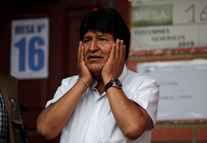 Bolivarian President Evo Morales. REUTERS. 