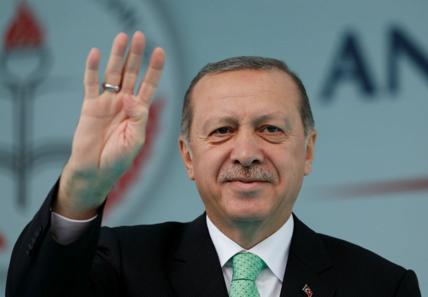 Turkish President Recep Tayyip Erdogan.