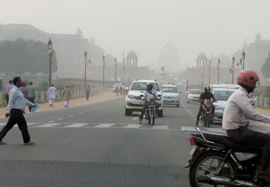 Delhi smog