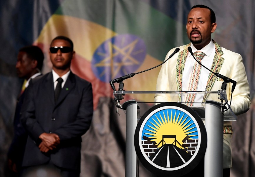 Ethiopian Prime Minister Abiy Ahmed. REUTERS.