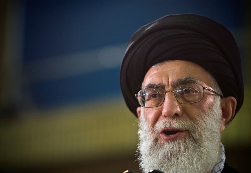 Iranian Supreme Leader Ali Khamenei.