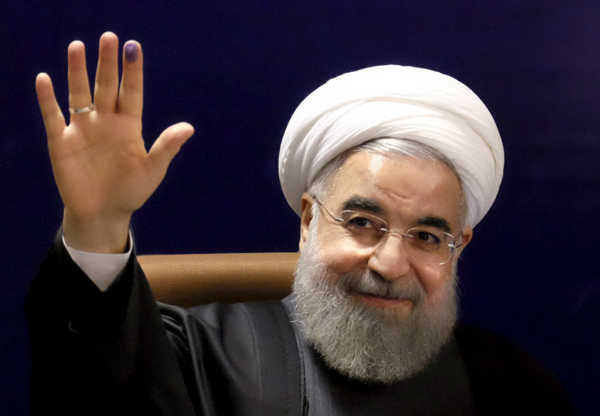 Iranian President Hassan Rouhani.