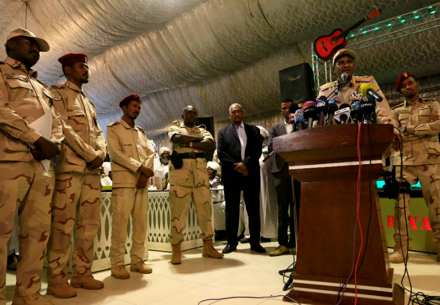 Sudanese General Mohamed Hamdan Dagalo. REUTERS.