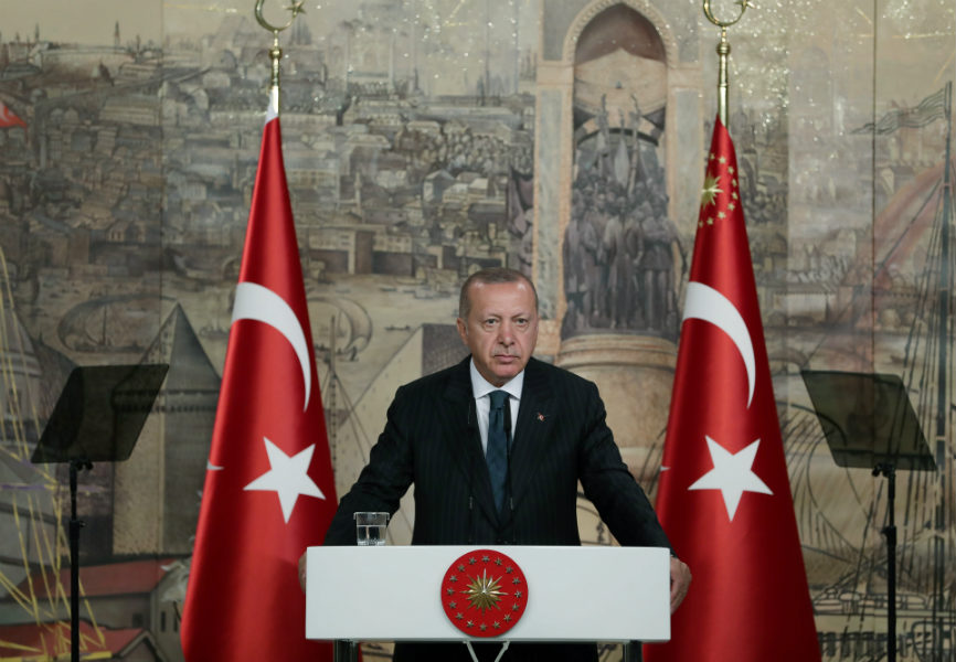Turkish President Recep Tayyip Erdogan. REUTERS.
